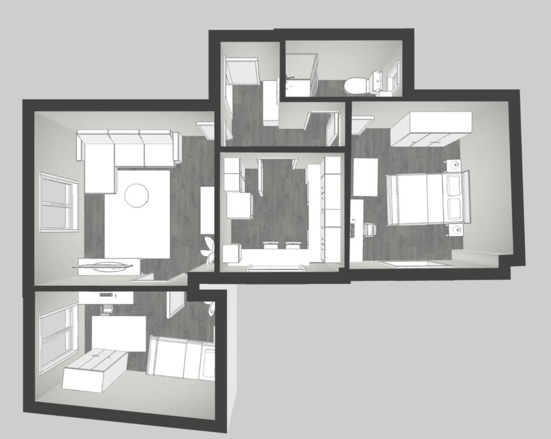 Appartement Entier En Plein Coeur Du Centre Ville 贡比涅 外观 照片